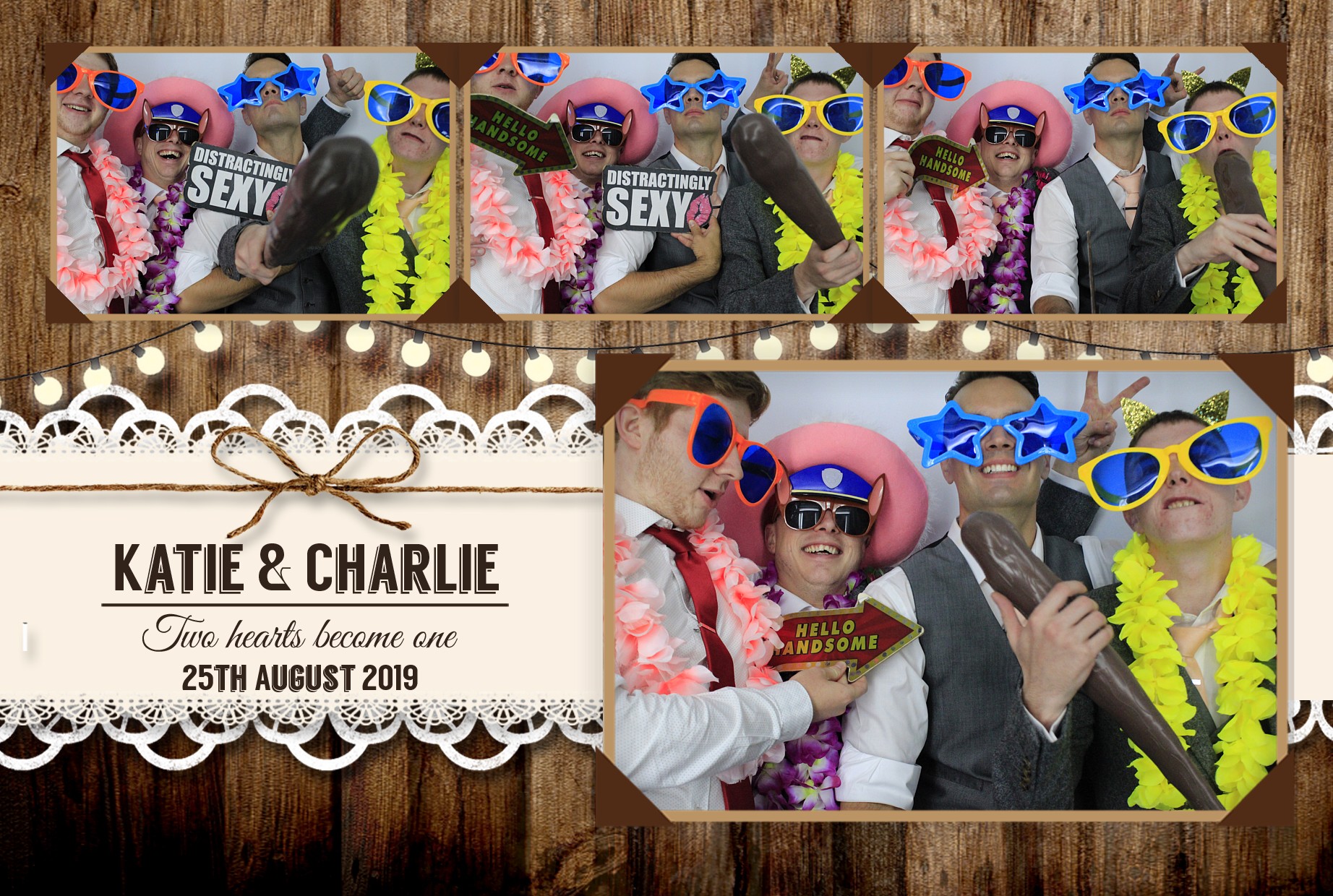 Katie & Charlie's Wedding | View more photos from the event at gallery.myphotoboothexperience.co.uk/u/MyPhotoBoothExperienceLtd/Katie-Charlies-Wedding